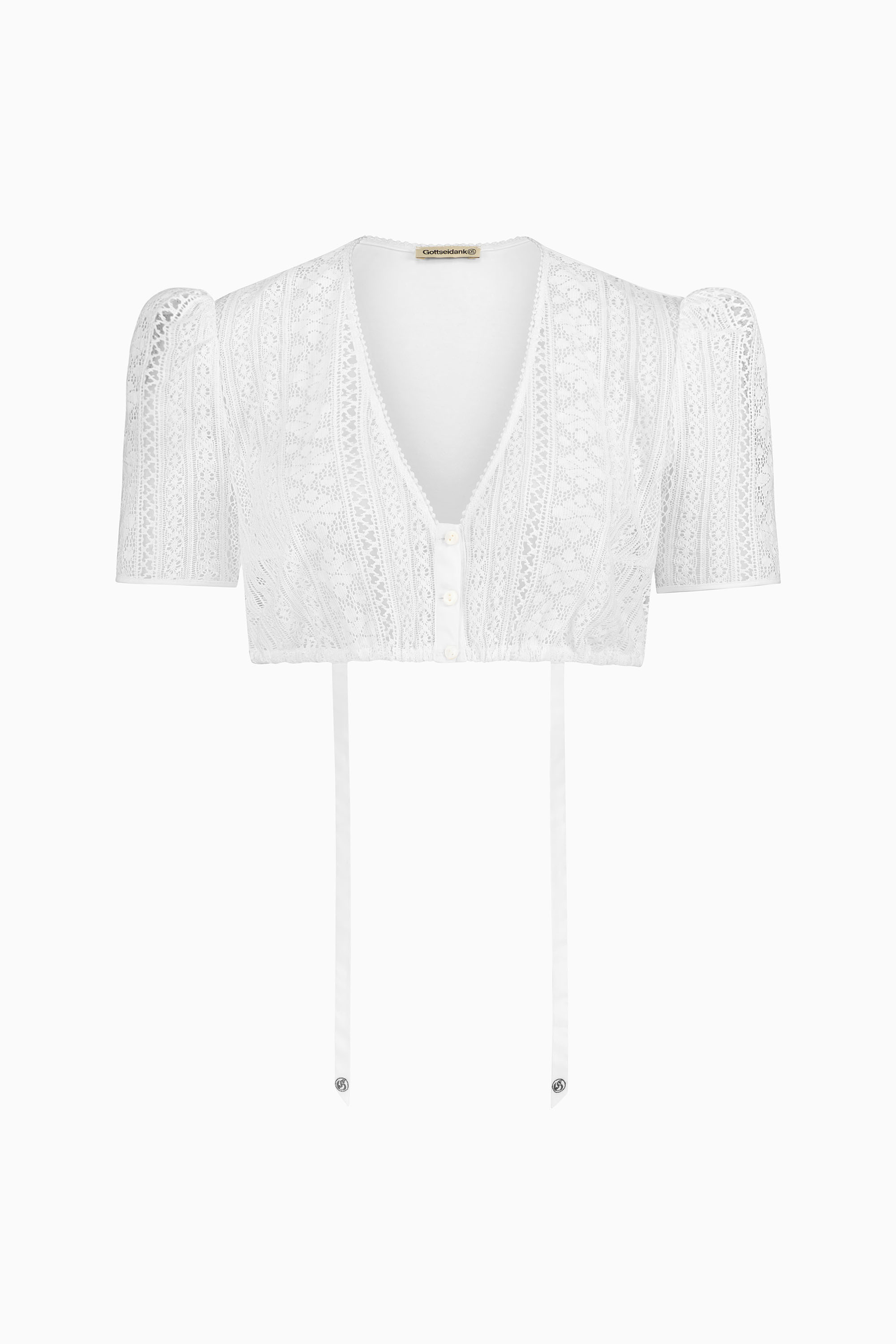 gottseidank-dirndlbluse-sophie-wei-e-trachtenbluse-mit-v-ausschnitt-kurzarm image 1