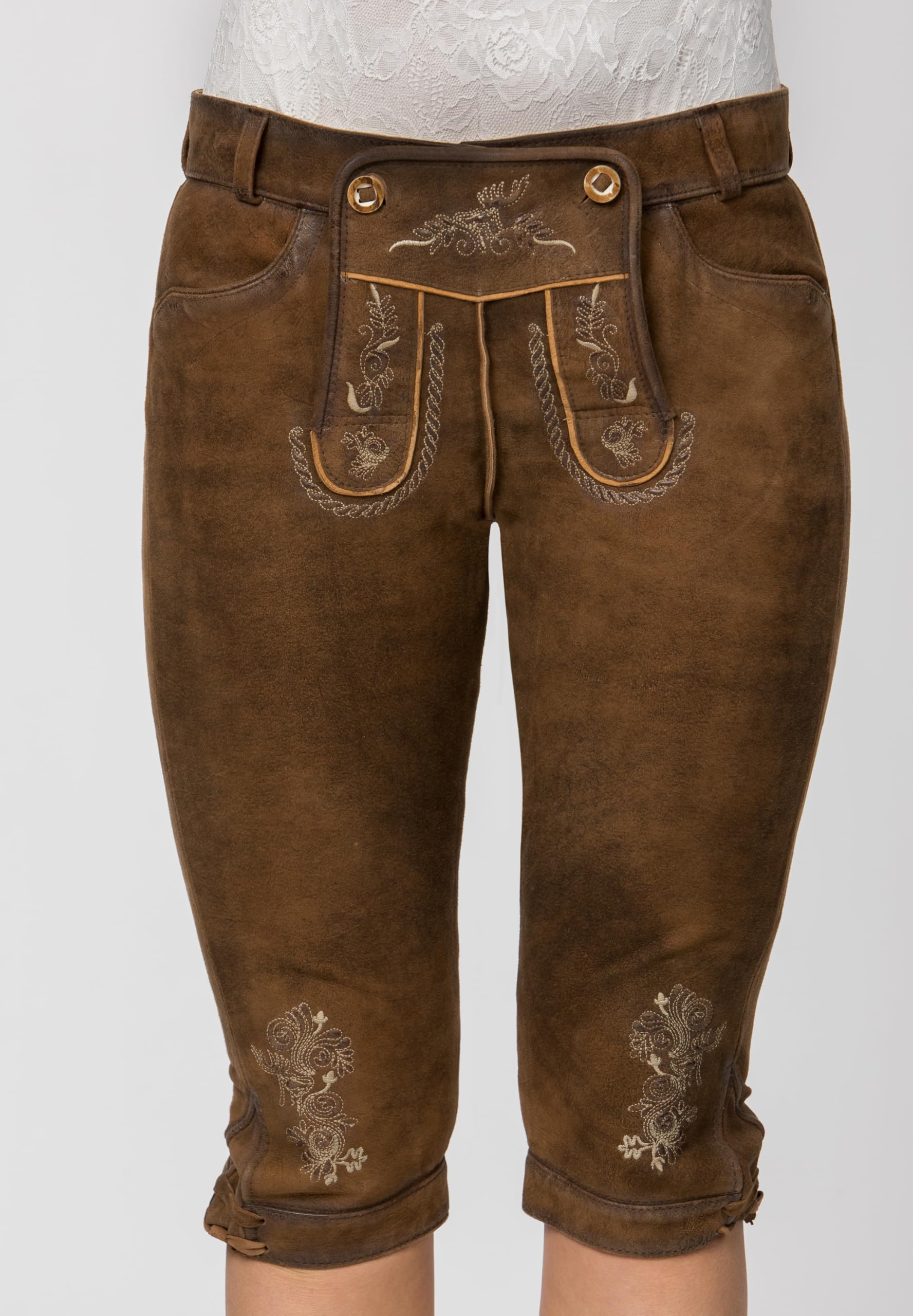 stockerpoint-trachtenlederhose-suzan-damen-lederhose-kurz image 6