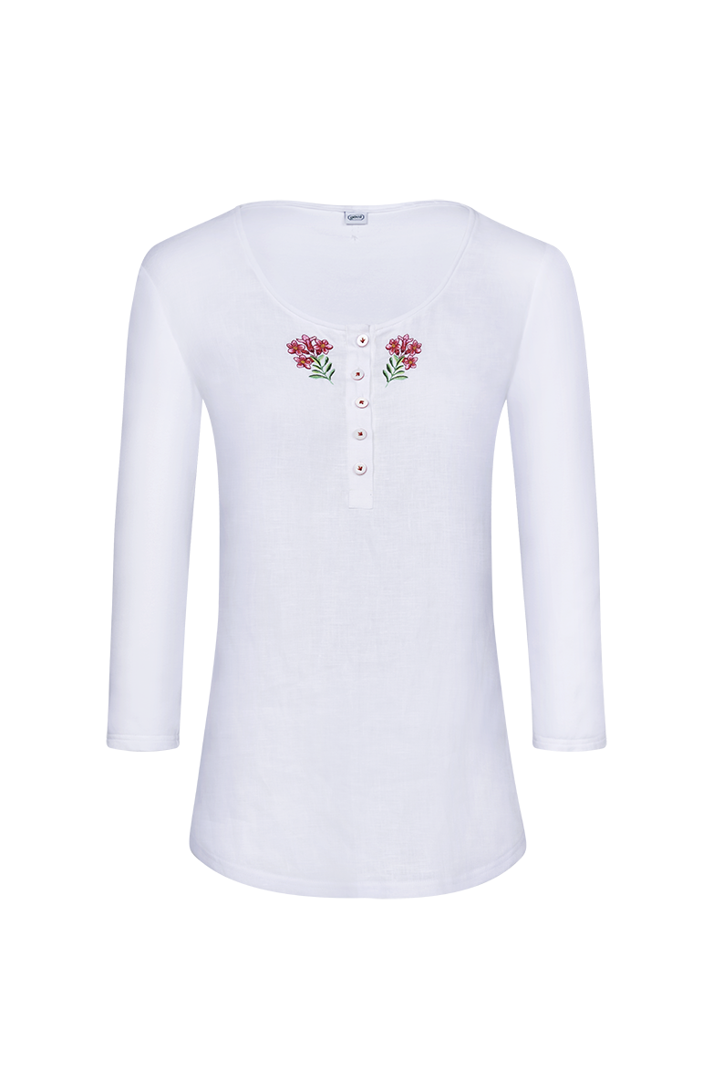 g-ssl-almrausch-damen-shirt-leinen-wei-3-4-arm image 1