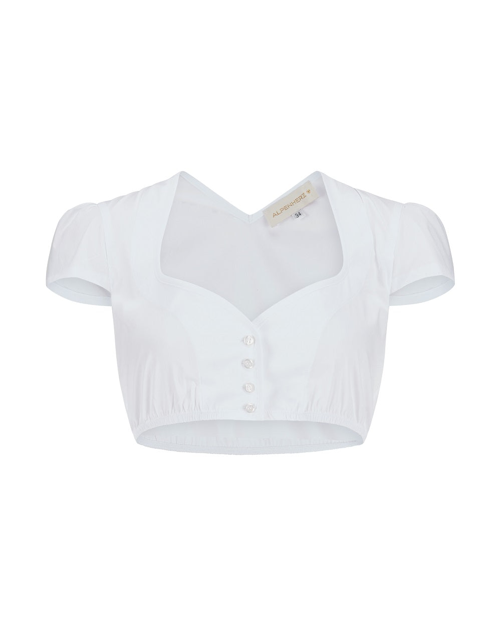 alpenherz-bluse-ramona-neu-dirndlbluse-wei-stehkragen image 1