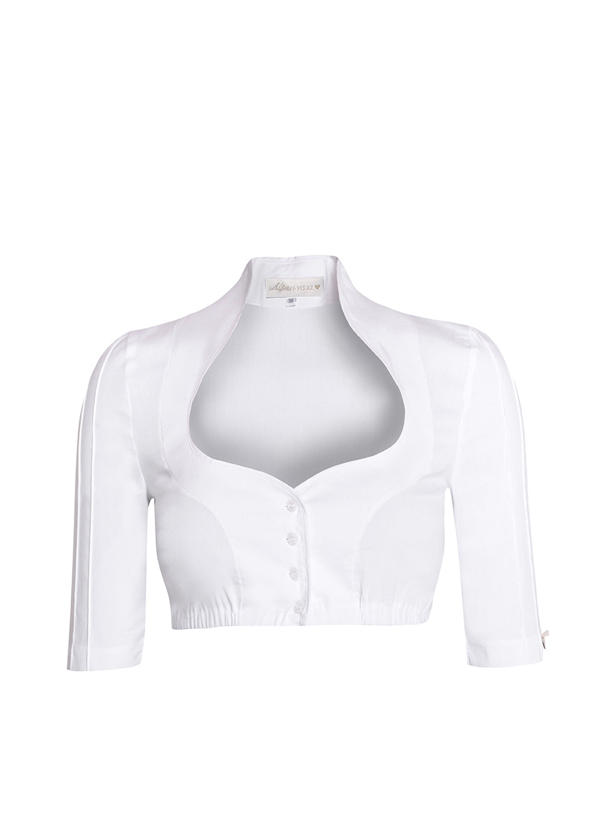 alpenherz-dirndlbluse-ramona-halbarm-baumwollbluse-mit-stehkragen image 2