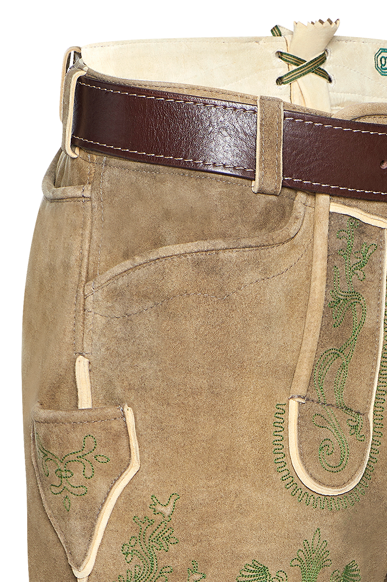 g-ssl-ausseer-lederhose-herren-hirschleder-mittelbraun image 8