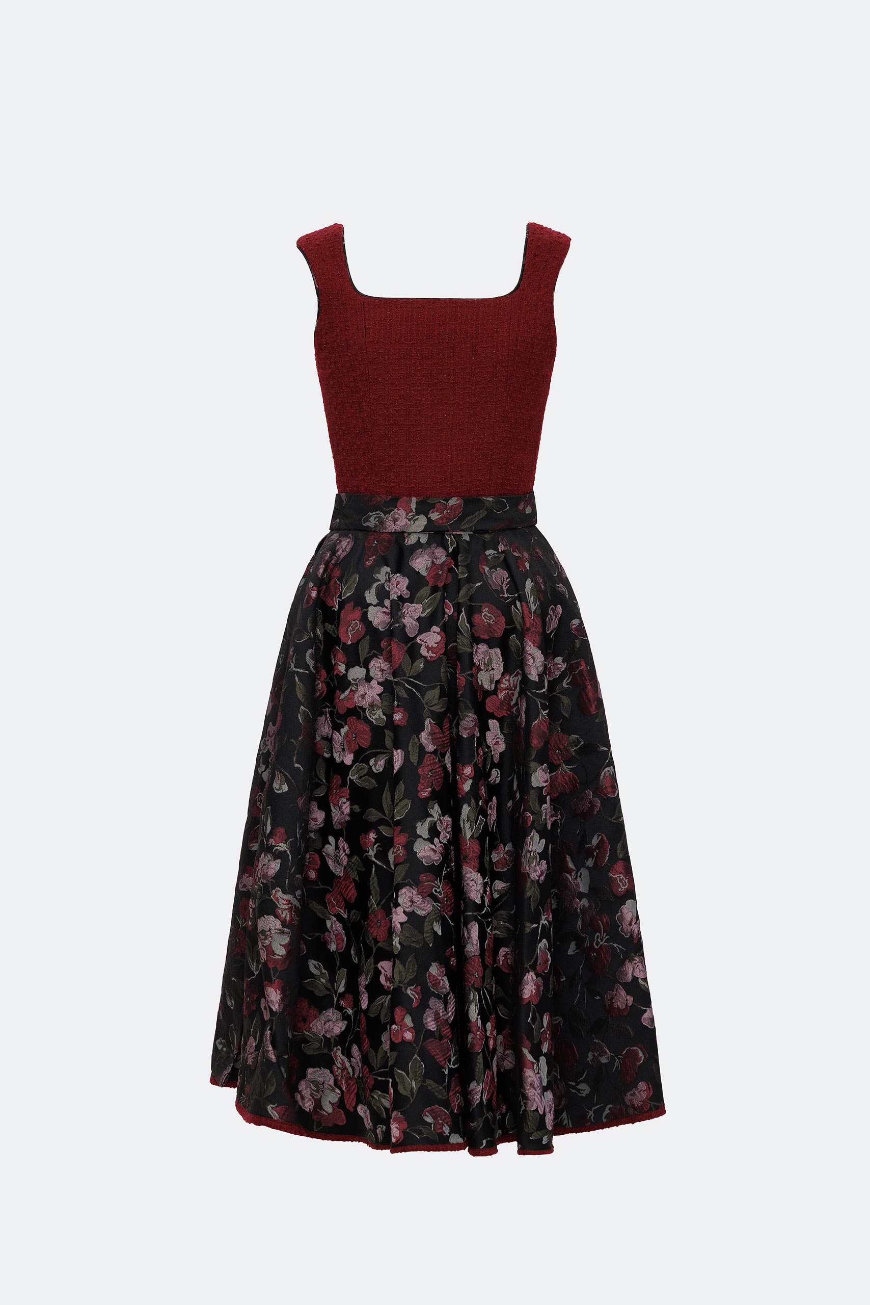 traumtrachten-dirndl-theresia-in-bordeaux-mit-2-sch-rzen image 2