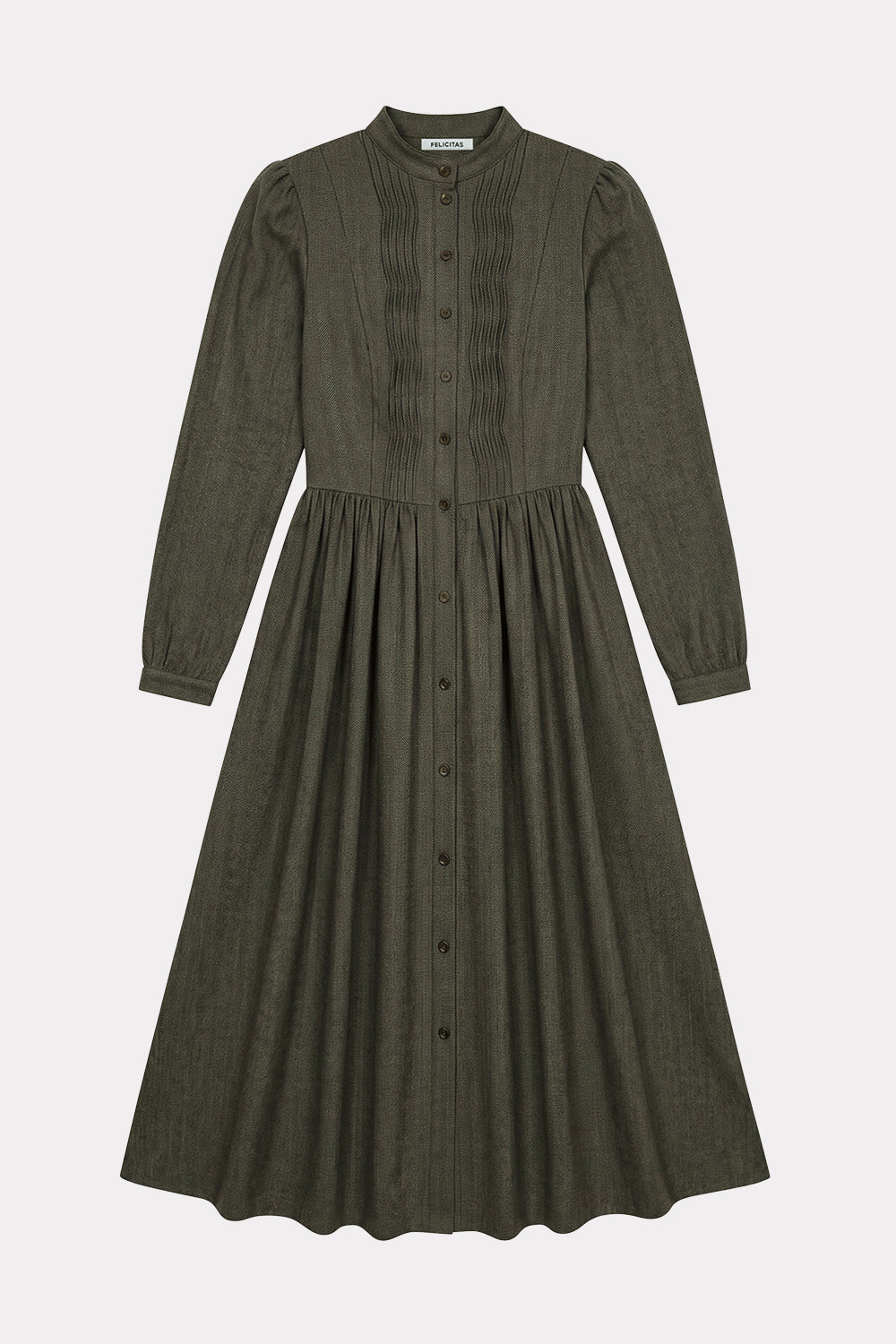 felicitas-damen-kleid-kalmira-baumwoll-flanell-kleid image 1