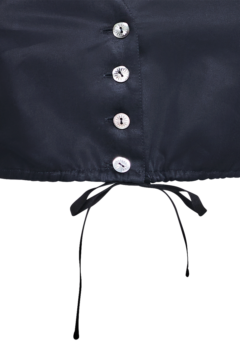 g-ssl-silberader-dirndlbluse-baumwollsatin-stehkragen-grau-schwarz image 4