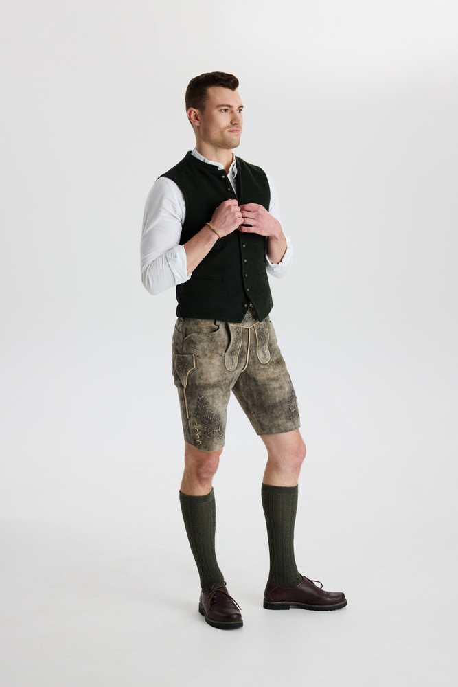 traumtrachten-wildbocklederhose-franz-in-grau image 4