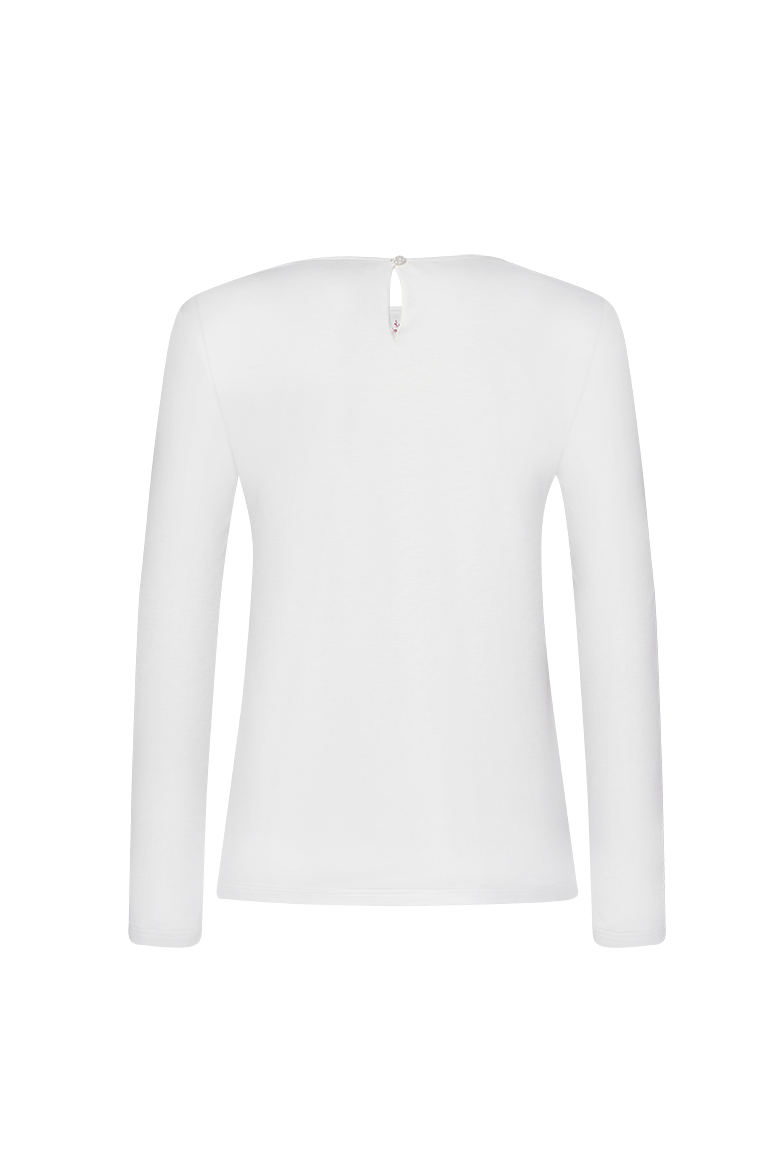 g-ssl-seidenshirt-damen-wei-seidensatin-mit-handdruck image 2