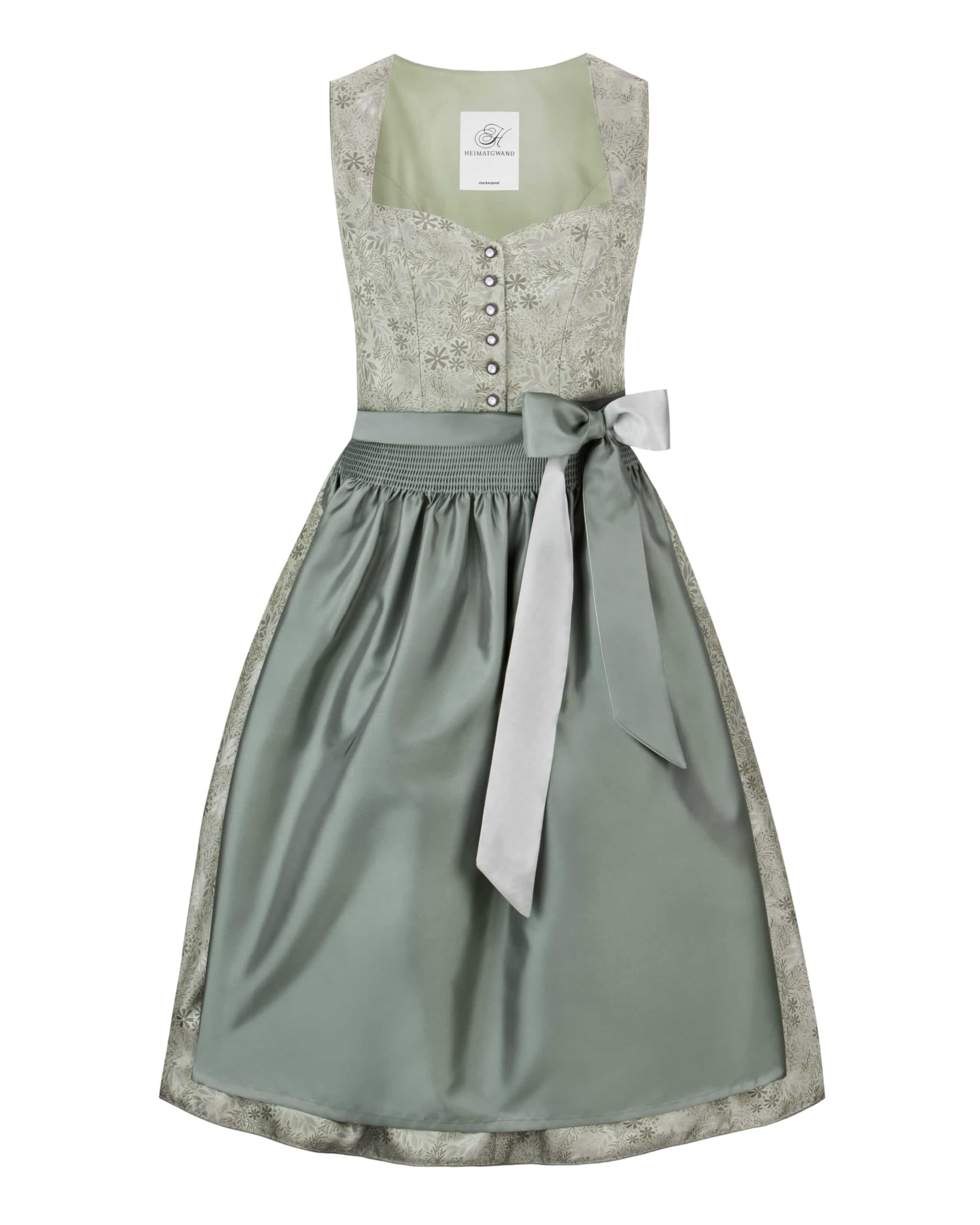 stockerpoint-dirndl-sandrine-herzausschnitt-dirndl-mit-altsilber-schlie-e image 1