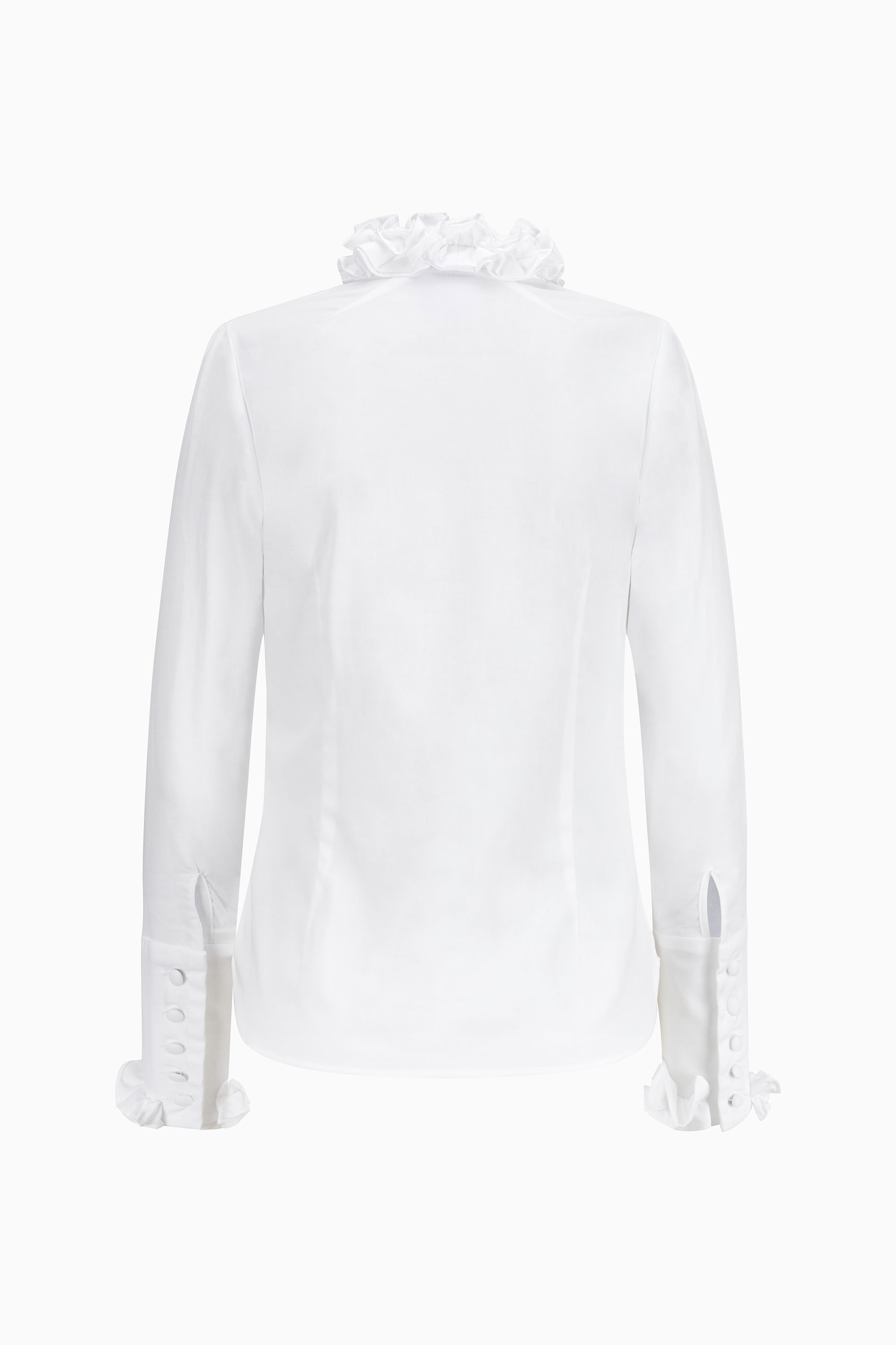 gottseidank-damenbluse-celeste-stehkragen-bluse-mit-r-schen image 2