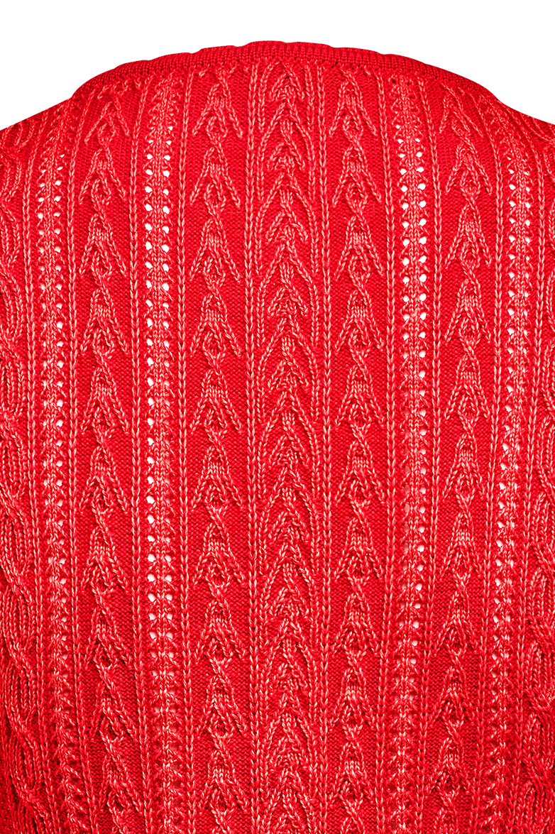 g-ssl-jacke-in-plattiertem-strick-trachten-strickjacke-rot image 5