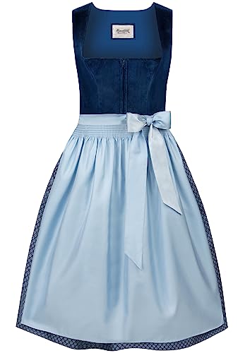stockerpoint-dirndl-aida-indigo-samt-midi image 7