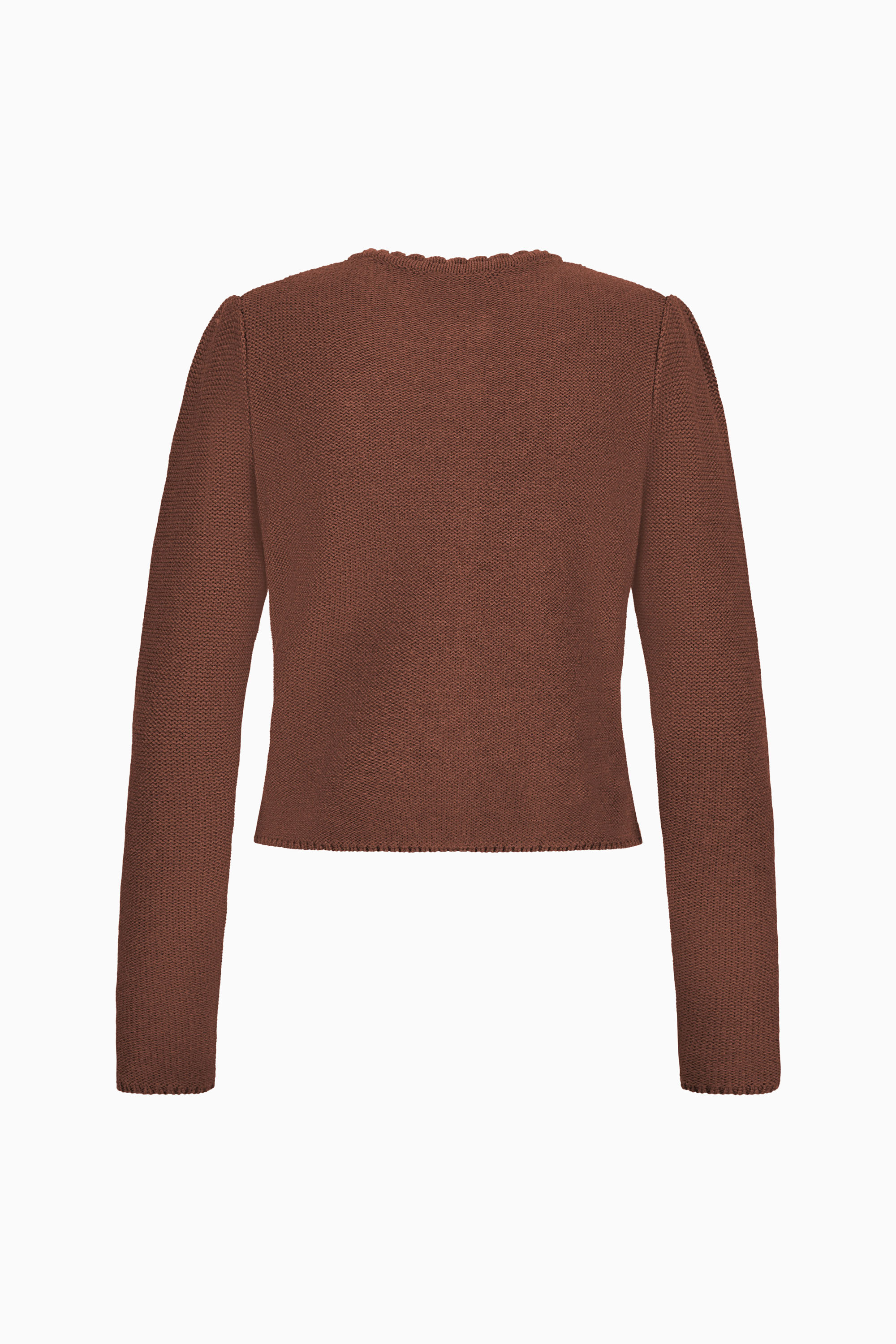 gottseidank-damenstrickjacke-mirl-stehkragen-mit-puffarm image 2