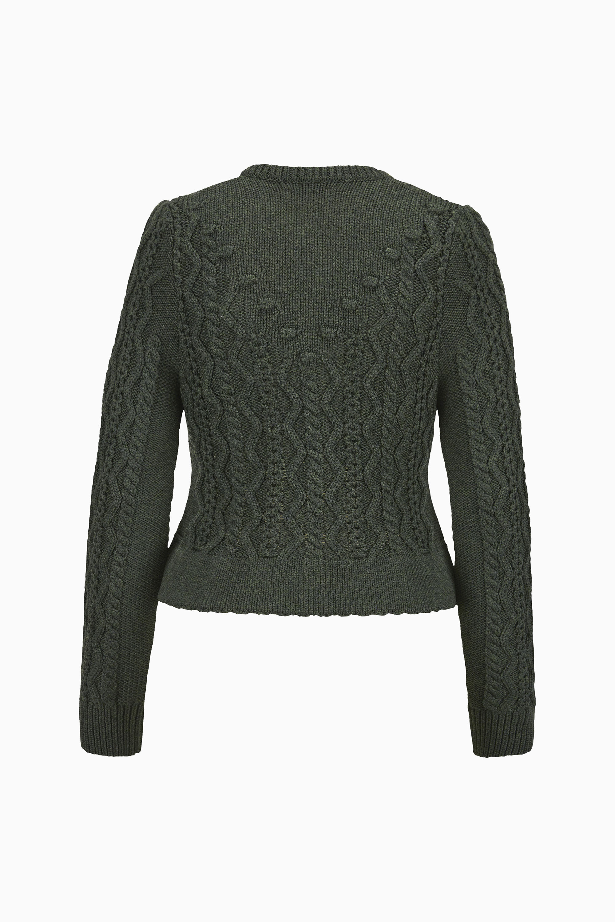 gottseidank-damenstrickjacke-lene-mit-zopfmuster image 2