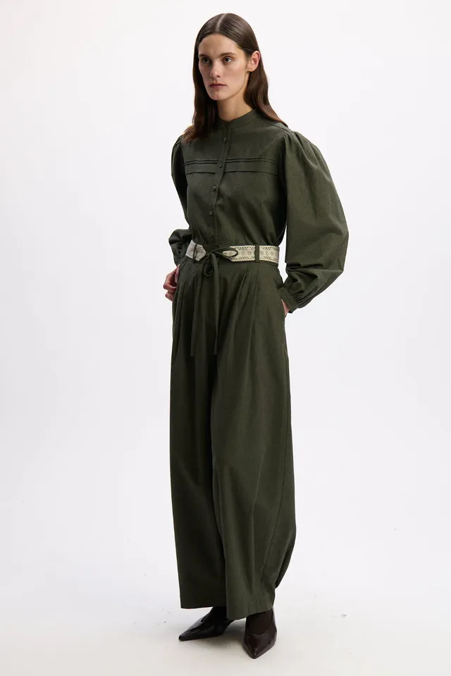 felicitas-damen-hose-hulda-ballonhose-flanell image 1