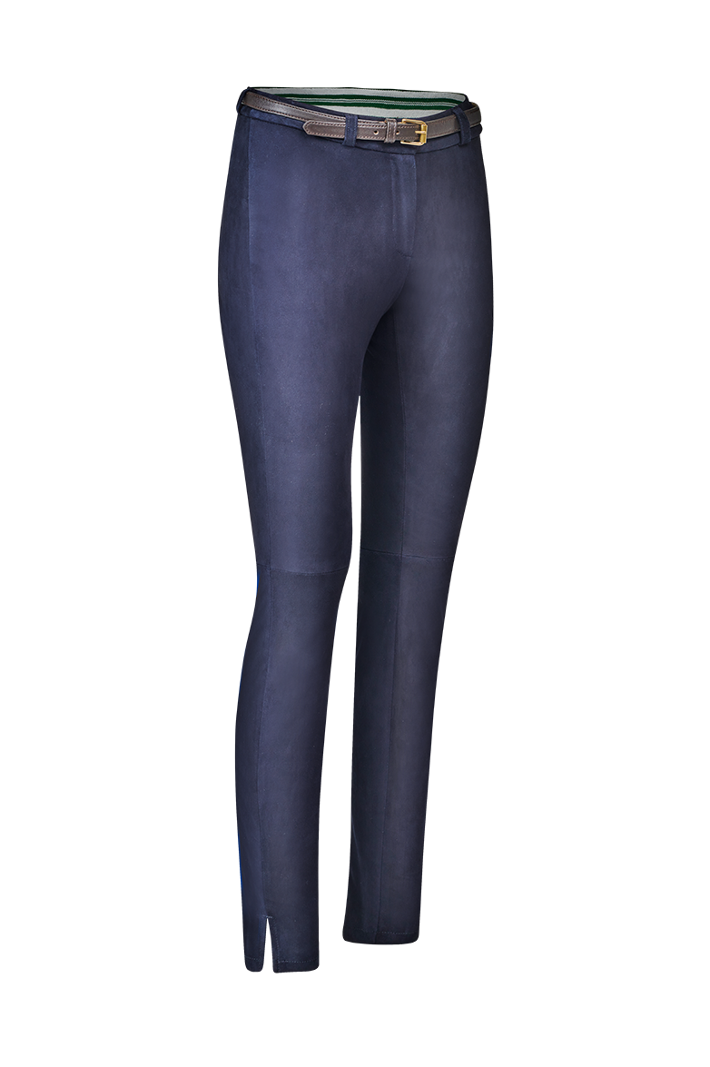 g-ssl-leder-jeans-damen-gr-n-5-pocket-stretch-lammlederhose image 3