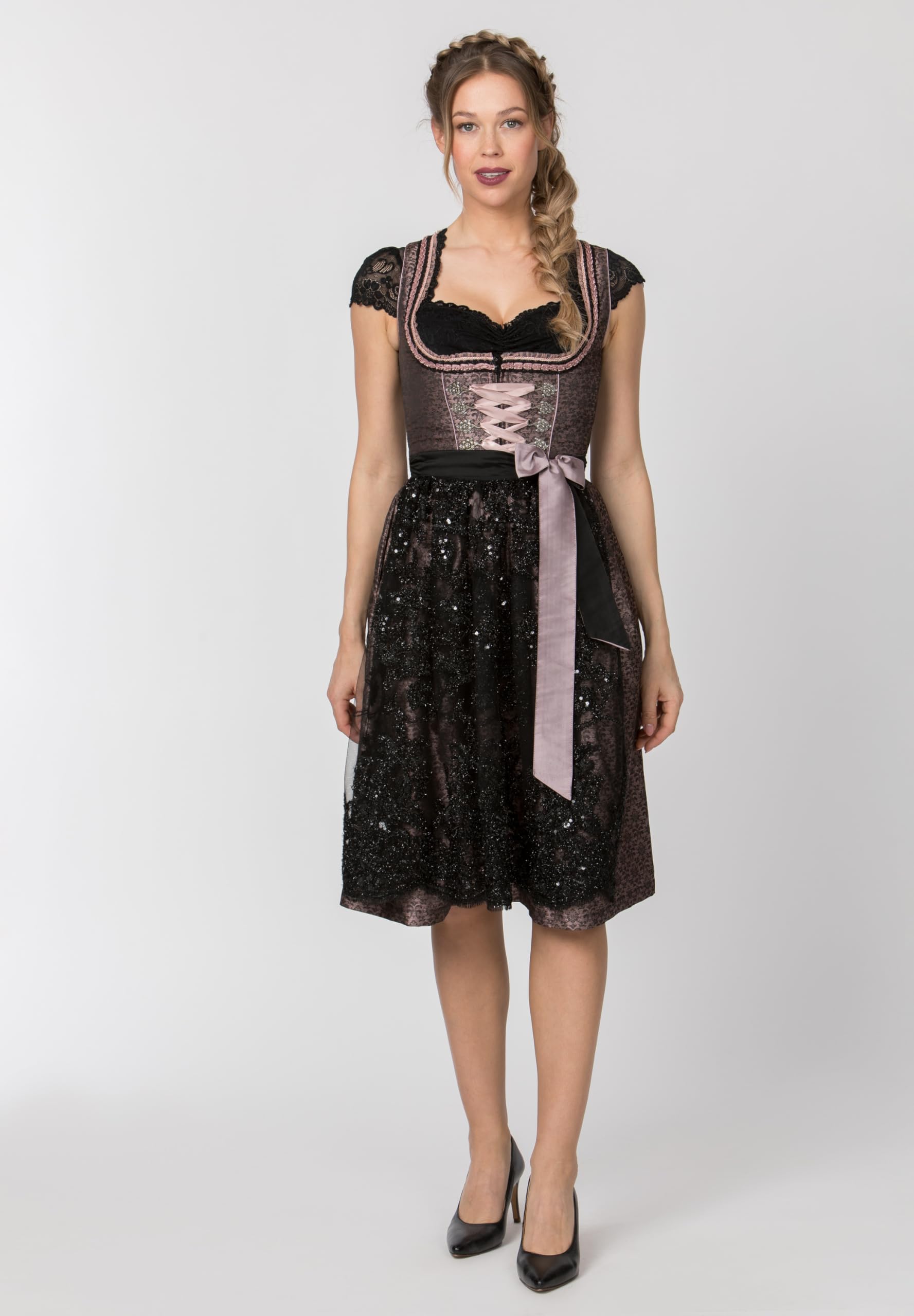 stockerpoint-dirndl-finja-midi-altrosa-mit-sch-rze image 2