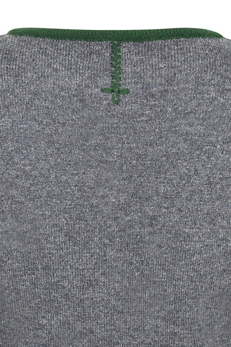 g-ssl-sehnsucht-damen-strickjacke-schurwolle-grau-schwarz image 5