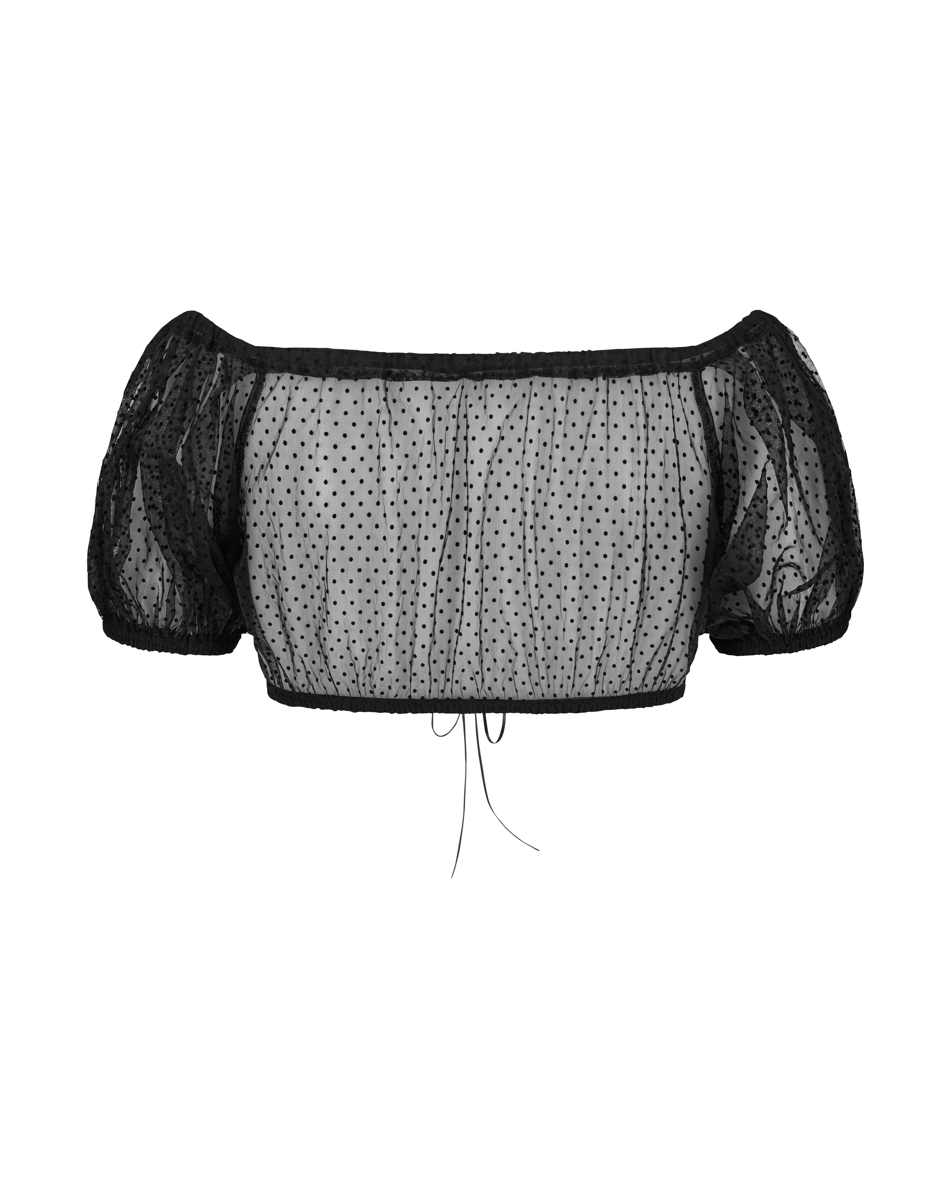 alpenherz-bluse-carmen-mini-dirndlbluse-damen-baumwolle image 2