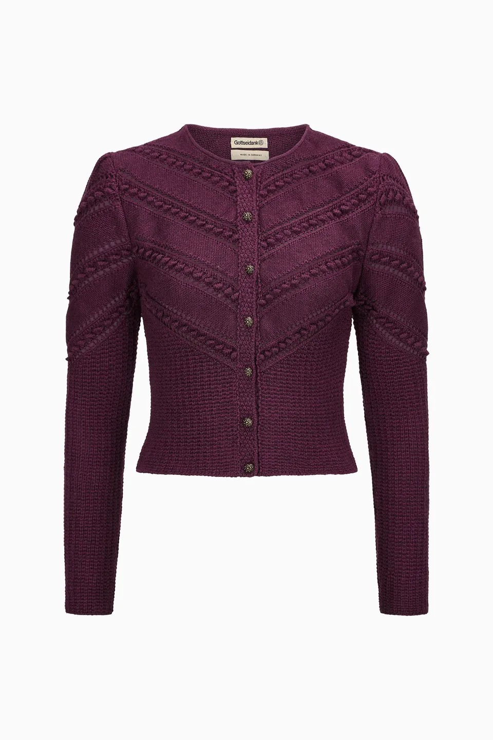 gottseidank-damenstrickjacke-ophelia-kastenform-im-zopfmuster-4 image 1
