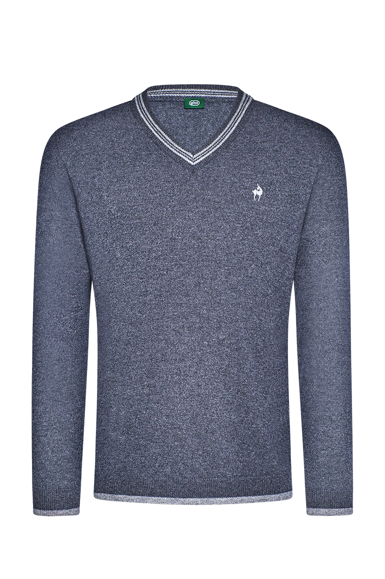 g-ssl-gams-pullover-v-ausschnitt-blau-herren image 7