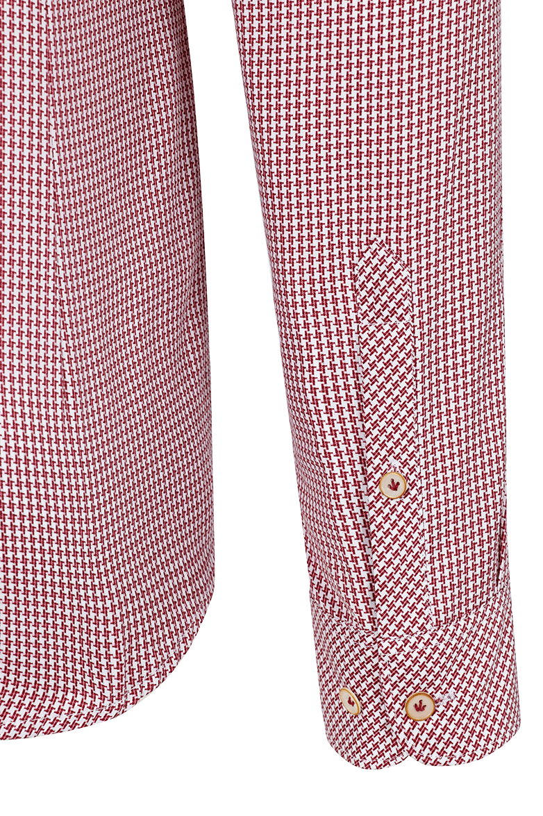 g-ssl-herzensbrecher-slimhemd-herren-rot-hahnentritt image 6