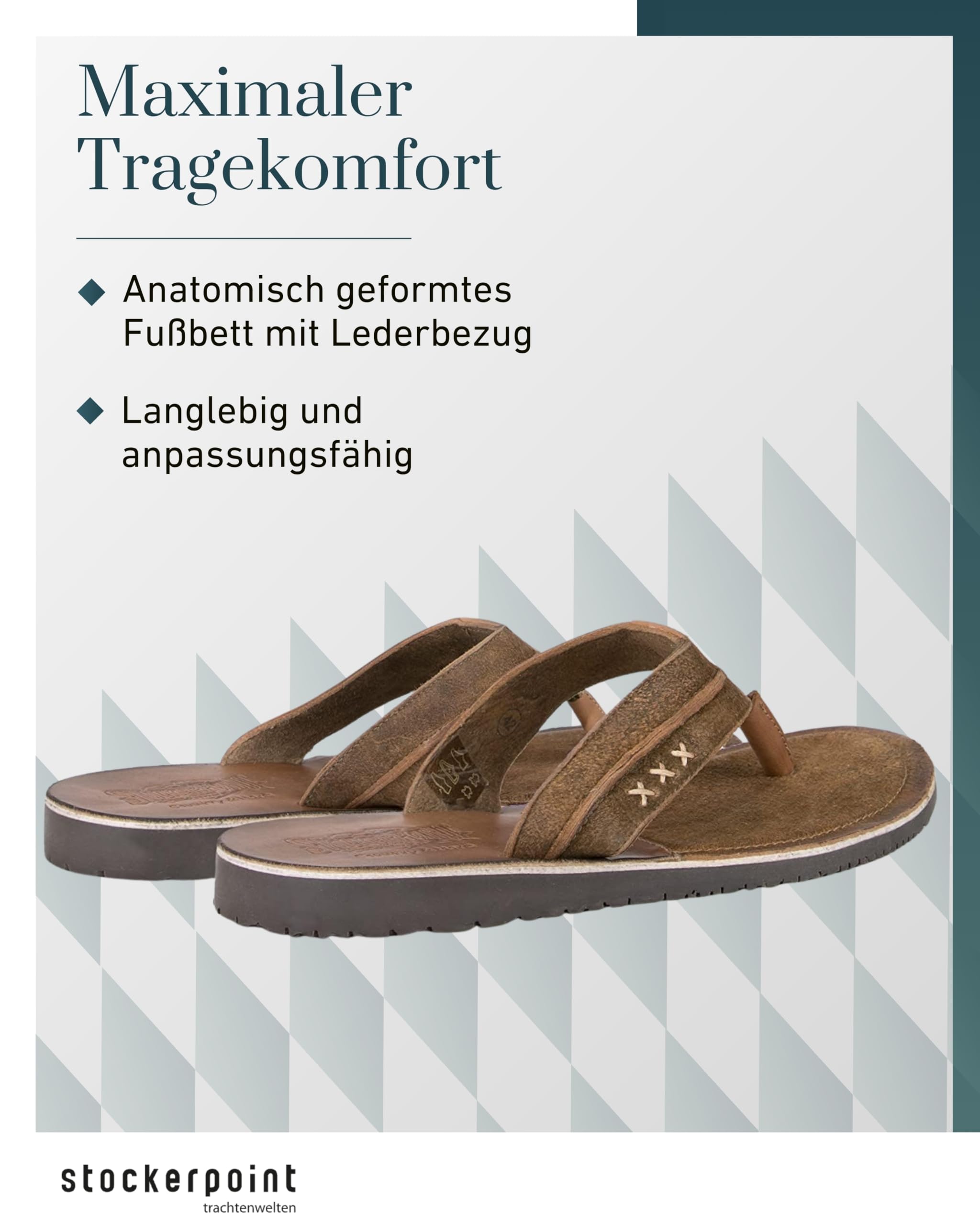 stockerpoint-1335-damen-zehentrenner-trachtenschuhe image 2