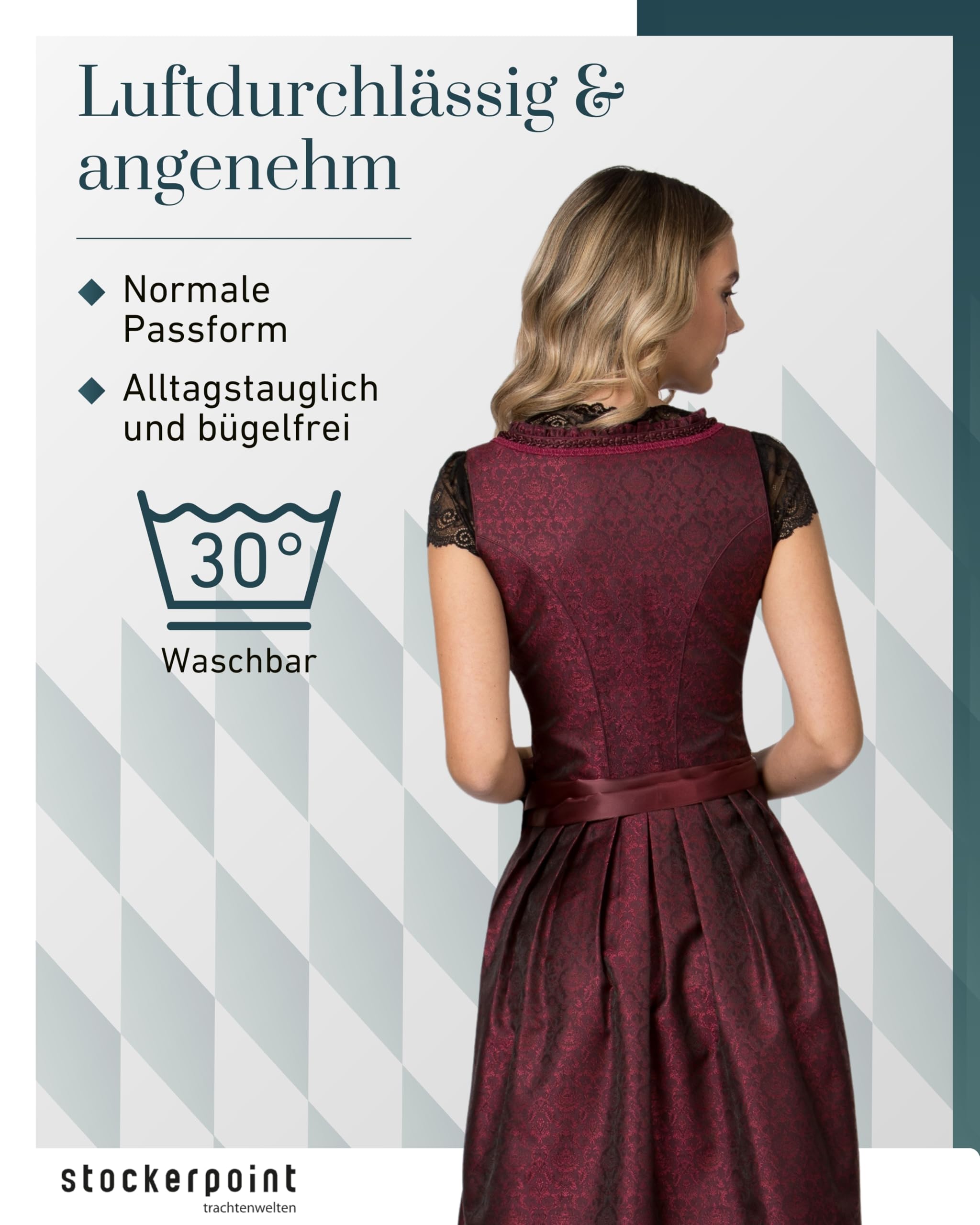 stockerpoint-eva-midi-dirndl-rot-jacquard-1er-pack-mit-spitzensch-rze image 3