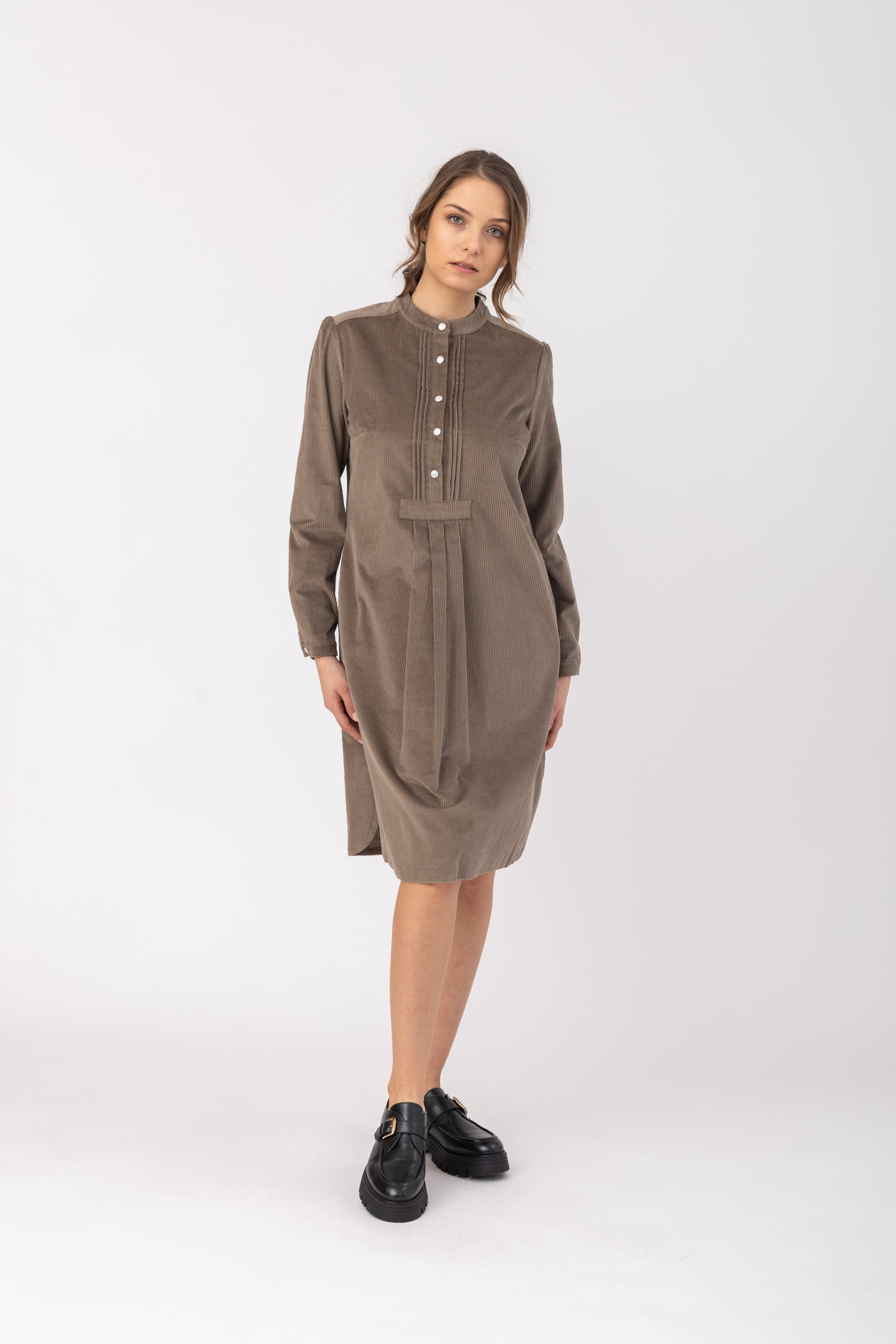felicitas-kleo-damen-kleid-aus-baumwollcord image 1