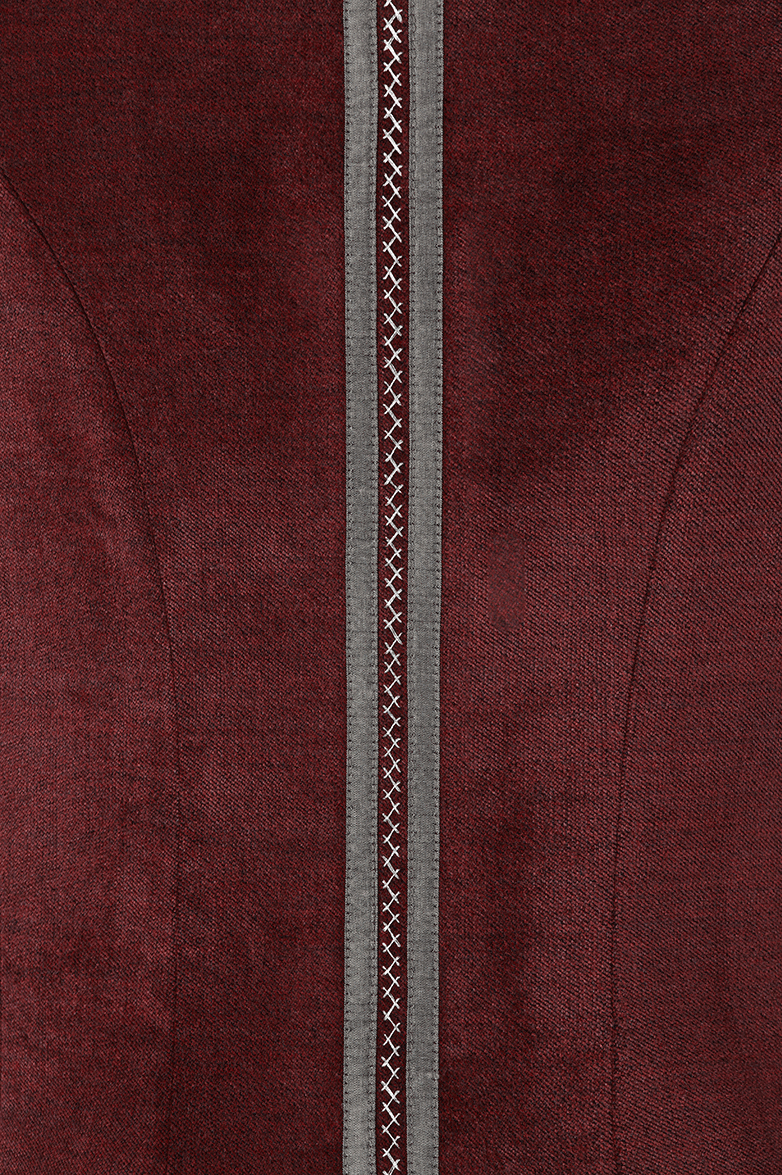 g-ssl-meerjungfrau-damen-mieder-aus-stretch-samt-in-rot image 4