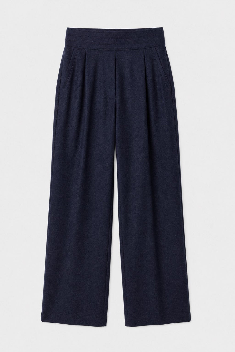 felicitas-damen-hose-halika-wollmischung-bundfalte image 1