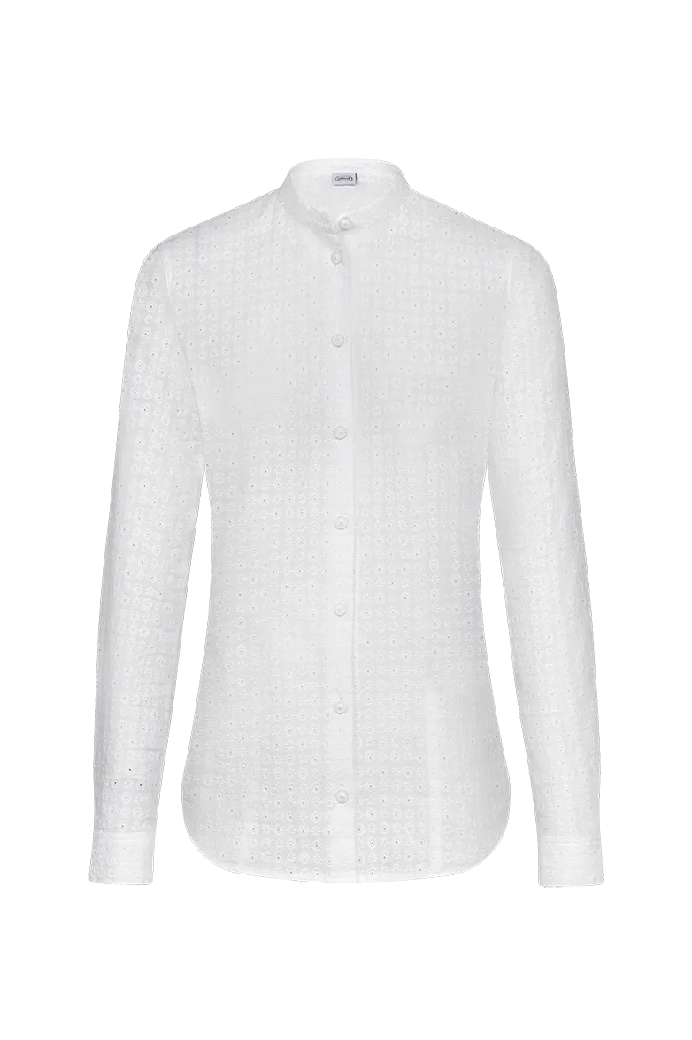 g-ssl-lochstich-bluse-floral-baumwolle-mit-stehkragen image 1