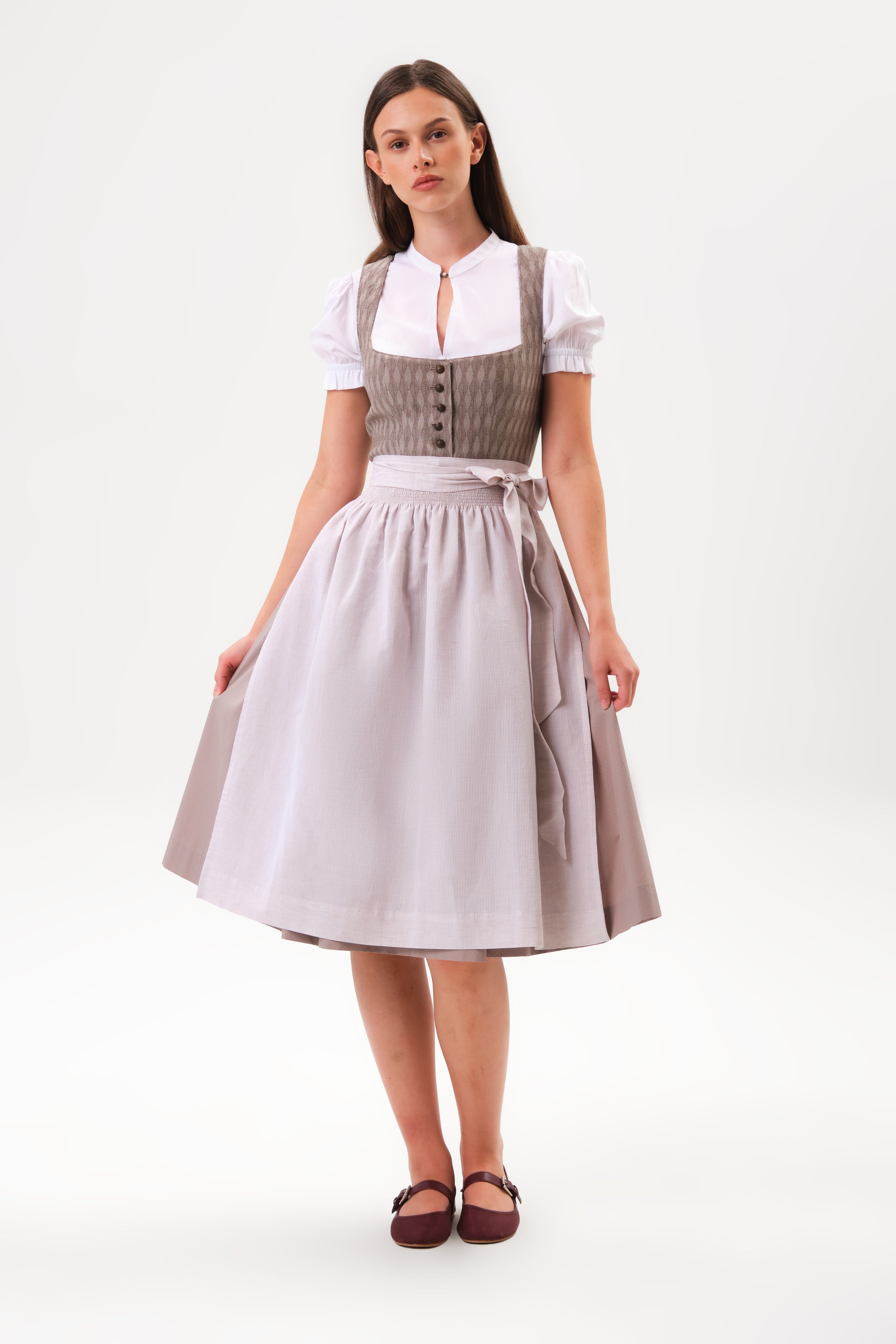 felicitas-dala-damen-dirndl-mit-jacquard-mieder-taupe image 1