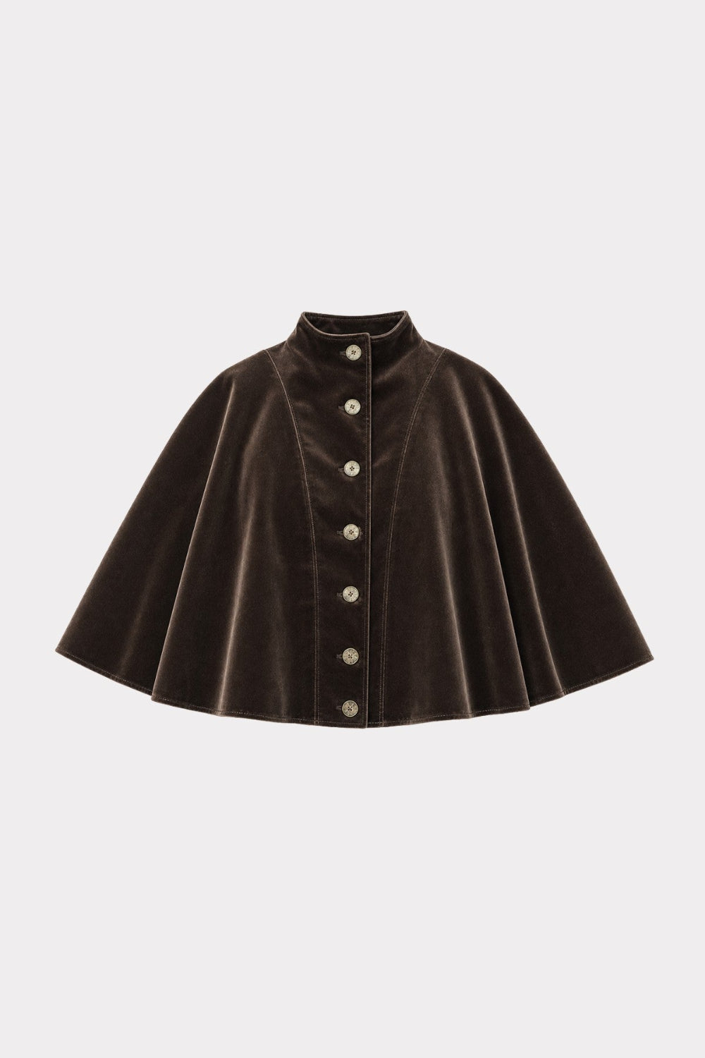 felicitas-cili-damen-cape-baumwoll-samt-mit-knopfleiste image 4
