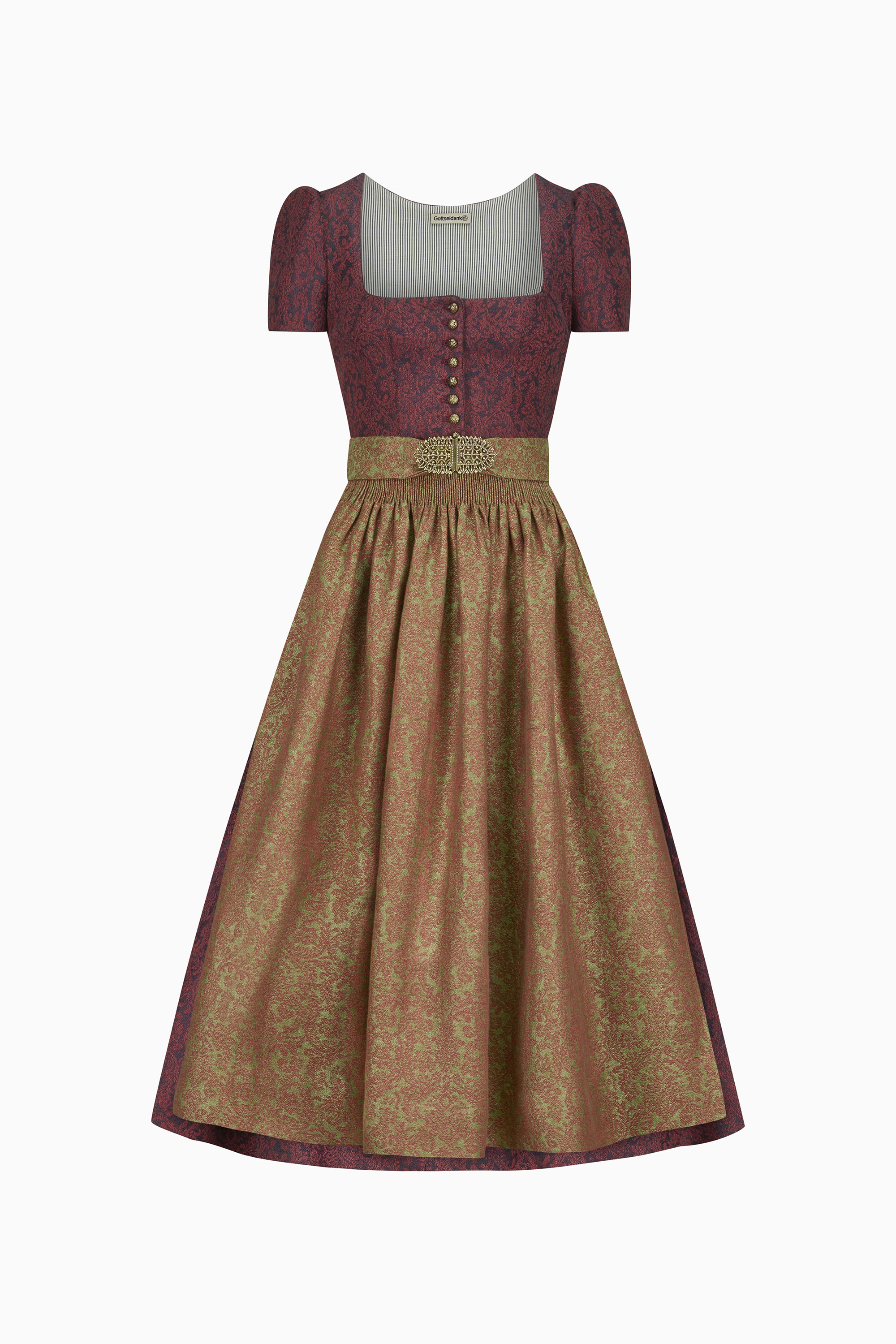 gottseidank-dirndl-tessa-dirndl-mit-geradem-ausschnitt-und-kurzem-puffarm image 4