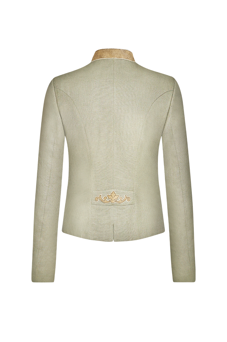 g-ssl-ischlerjacke-damen-j-gerleinen-jacke-mit-hirschleder image 2