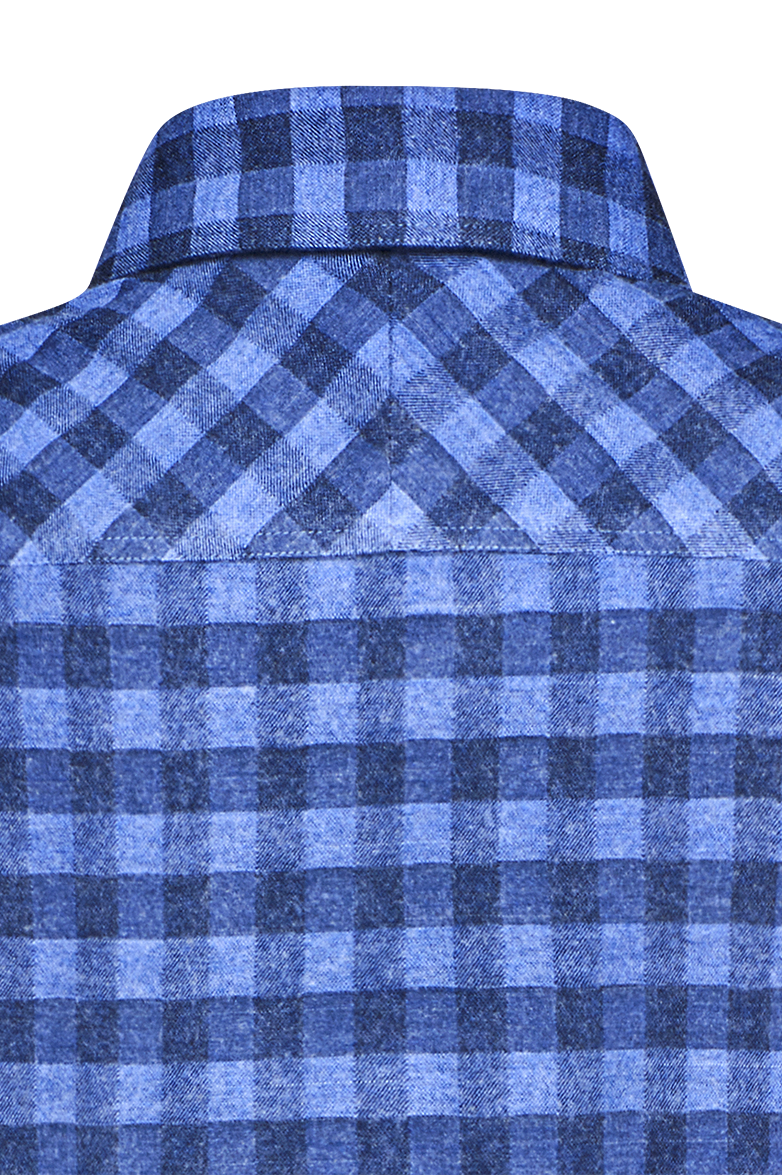 g-ssl-kariertes-flanellhemd-blau-herren-slim image 5