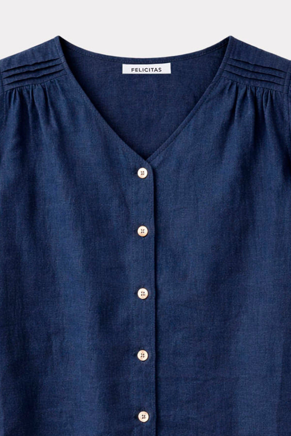 felicitas-damen-bluse-bina-leinen-viskose-bluse-mit-v-ausschnitt image 4