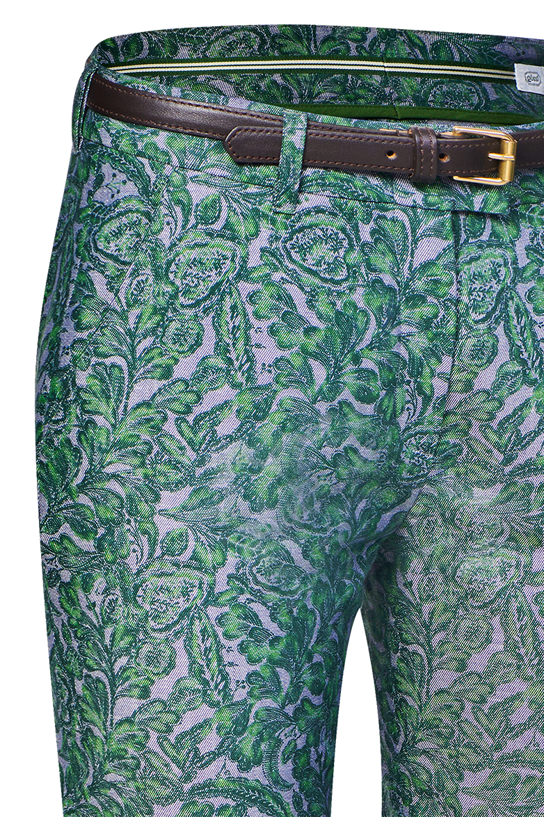 g-ssl-chino-hose-blattmuster-baumwolle-leinen-damen image 5