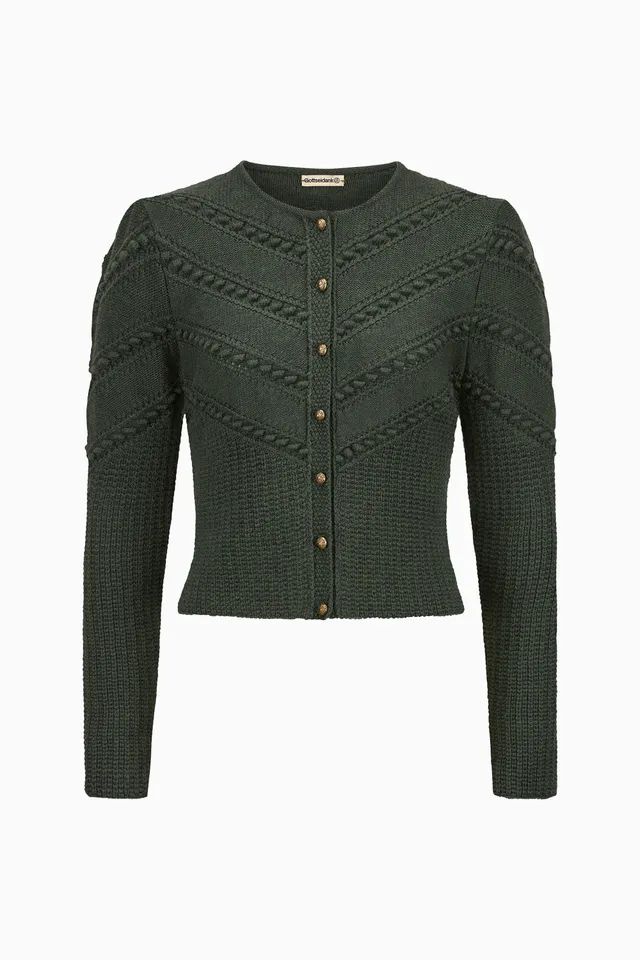 gottseidank-damenstrickjacke-ophelia-strickjacke-in-kastenform-mit-zopfmuster image 1