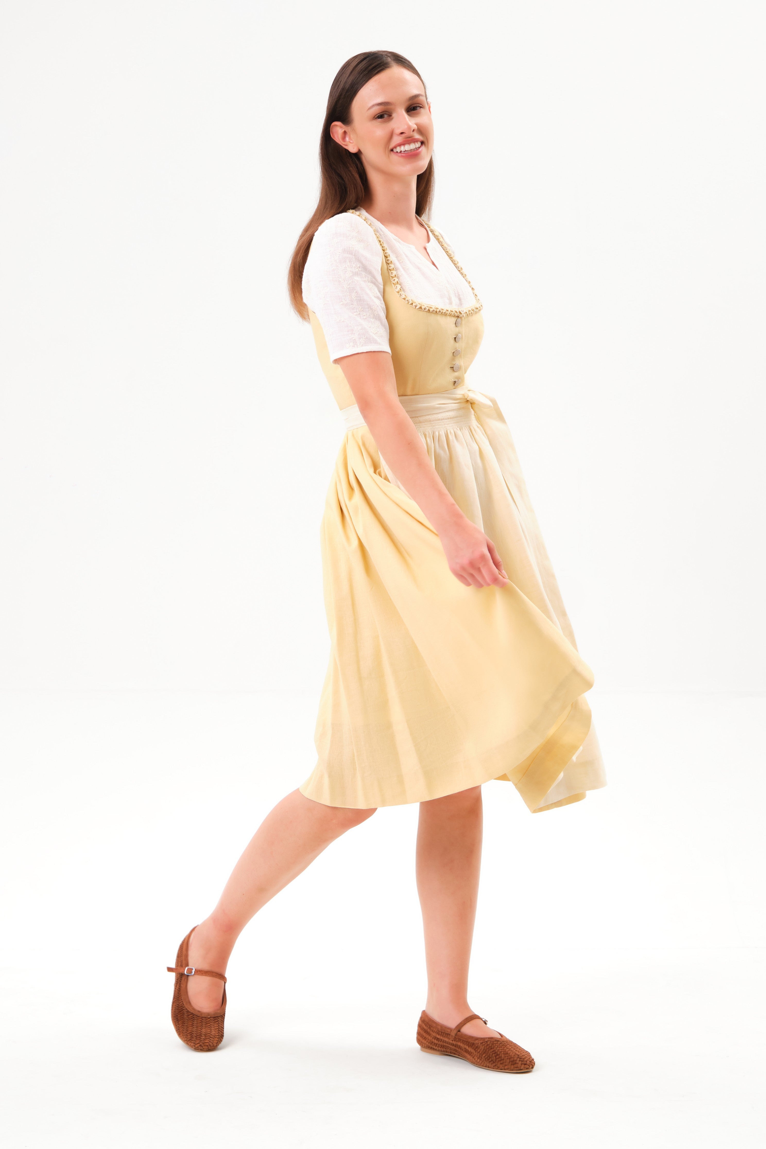 felicitas-dirndl-doro-damen-lindenbl-te-mit-sch-rze image 3