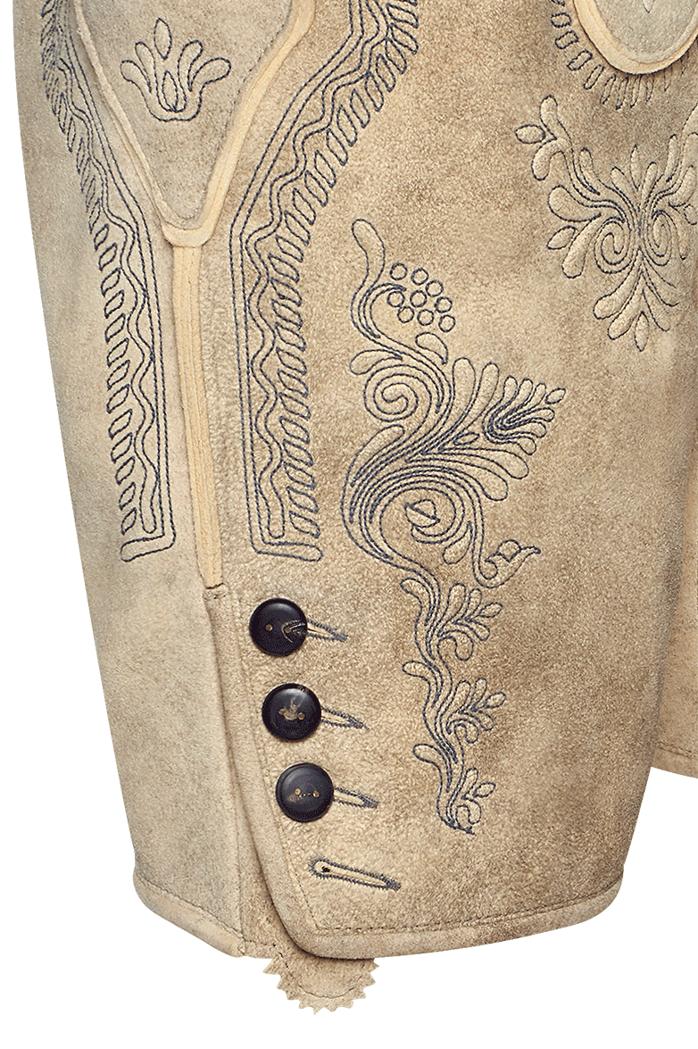 g-ssl-7-nahtige-lederhose-herren-reich-bestickte-hirschlederhose-hell-mit-s-ckle image 6