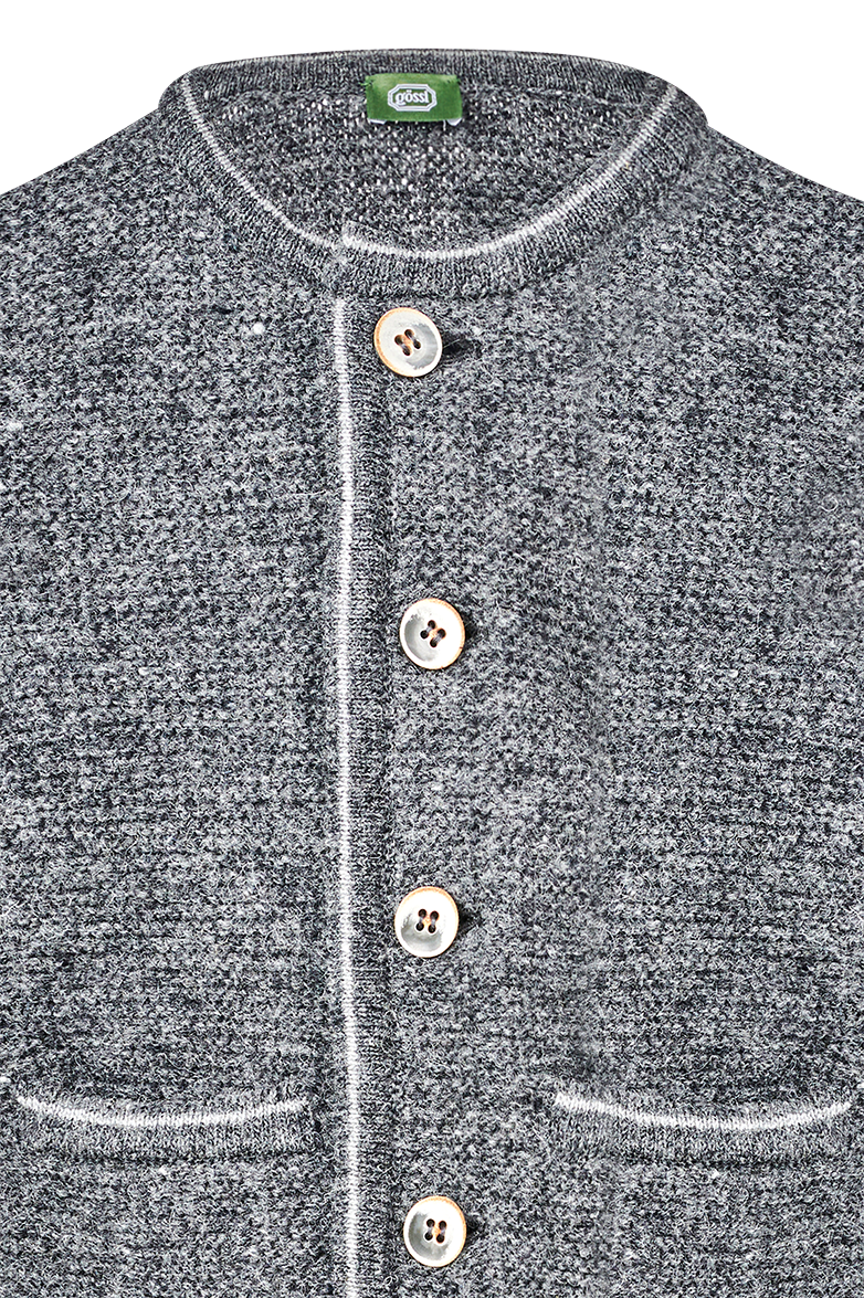 g-ssl-strickjacke-ganz-der-papa-kinder-grau-schwarz image 3