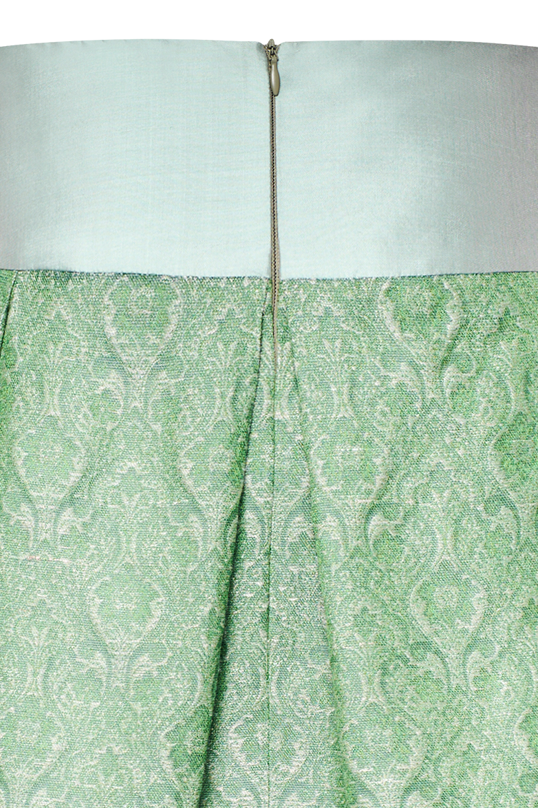 g-ssl-brokat-rock-gr-n-seide-leinen-jacquard image 4