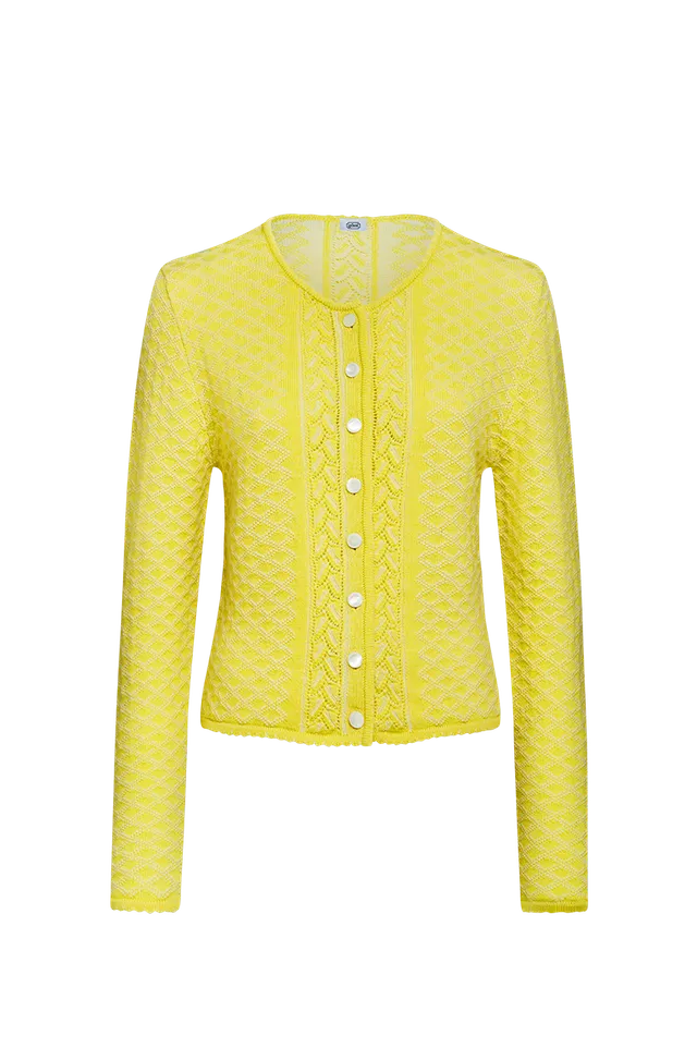 g-ssl-plattierte-strickjacke-brokatmuster-merino-baumwolle image 1