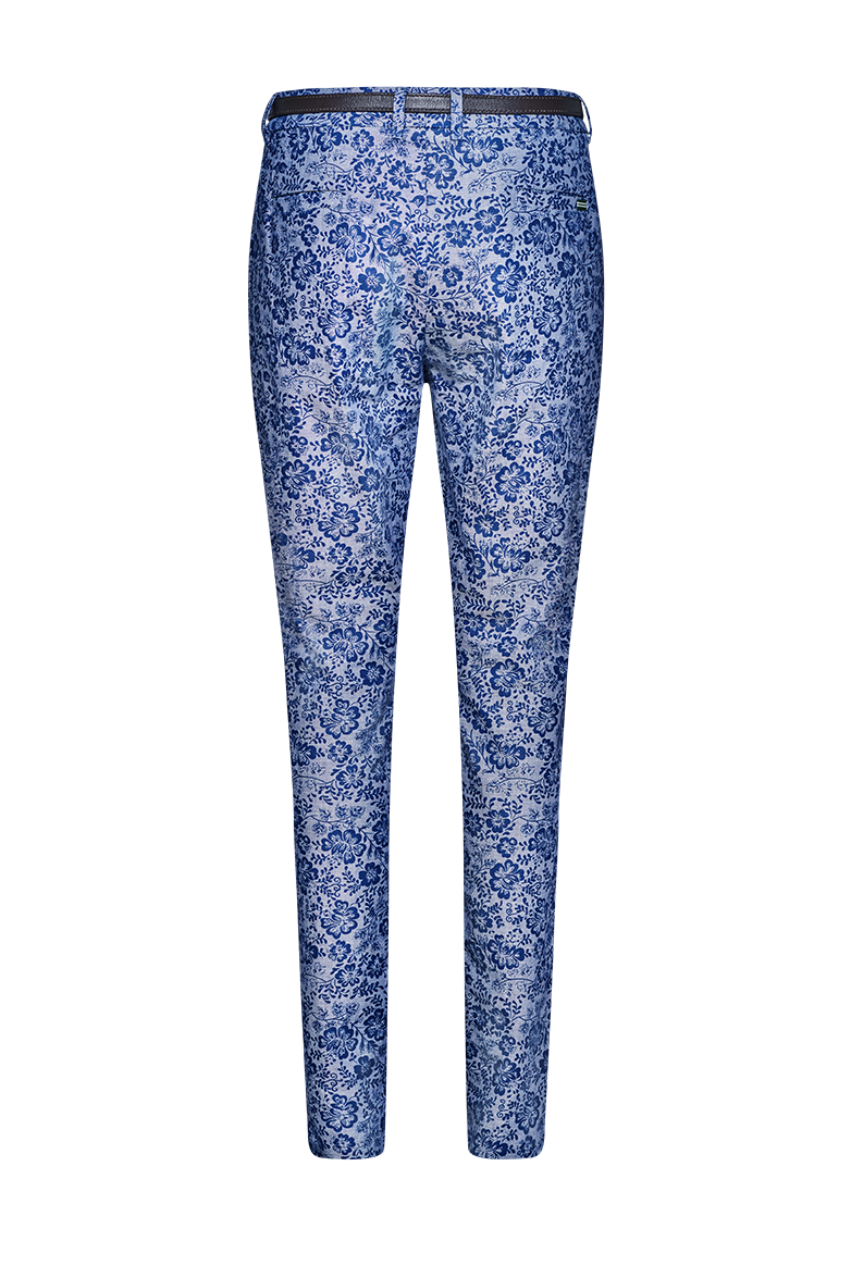 g-ssl-chino-hose-mit-modelmuster-damen-blau-stretch image 2