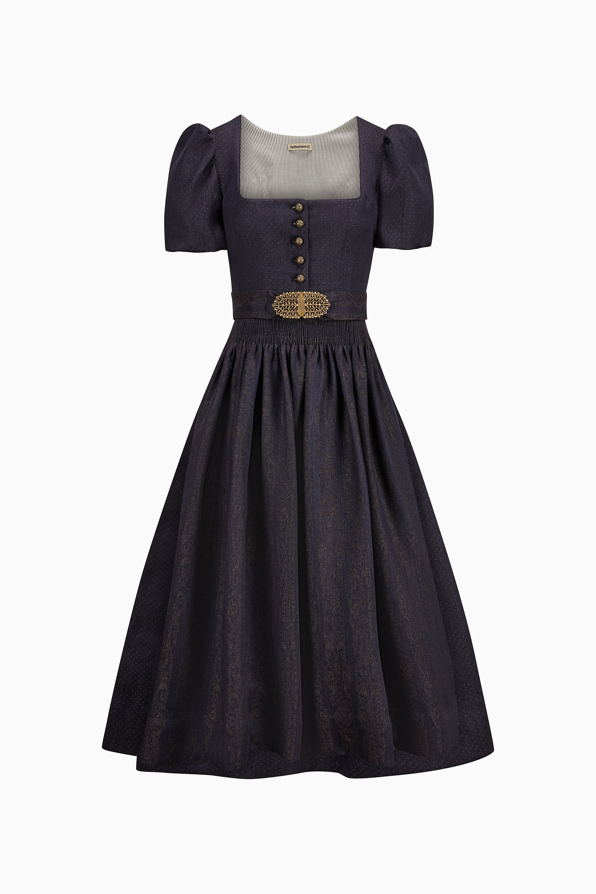 gottseidank-dirndl-laura-dirndl-mit-geradem-ausschnitt-und-kurzem-puffarm-3 image 5