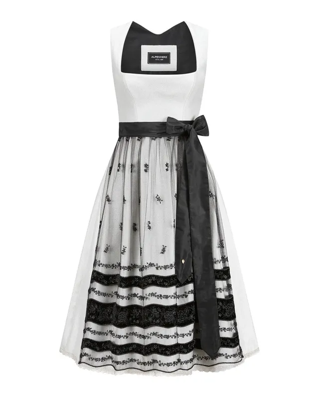 alpenherz-dirndl-eva-silber-schwarz-atelier-dirndl-limited image 1