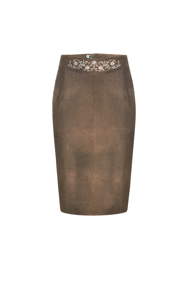 g-ssl-rock-aus-elastischem-leder-mit-stickerei-braun image 1