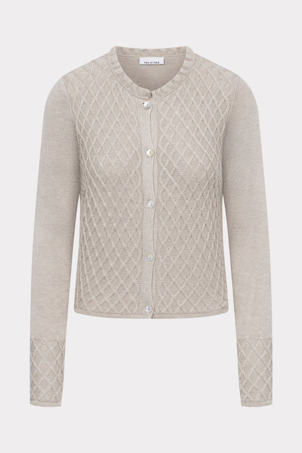 felicitas-carola-damen-strickcardigan-rautenstrick-mit-r-schen image 1