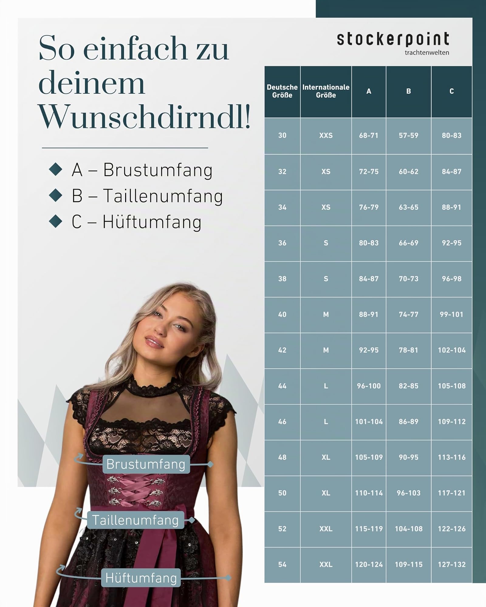 stockerpoint-damen-sanja-midi-dirndl-1er-pack image 5